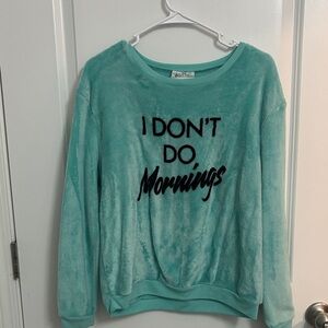Just Be Teal Women's Crew Neck Sweater